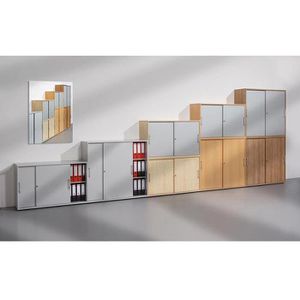 Produktbild für Schiebetürenschrank Hammerbacher 1753S, Holz