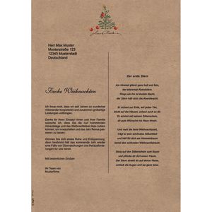 Produktbild für Weihnachtsbriefpapier Sigel DP415