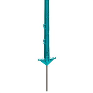 Produktbild für Weidezaunpfähle AKO 4434937, aus Kunststoff, petrol, 156 cm