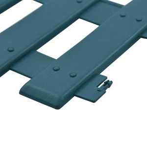 Produktbild für Rasenkante vidaXL 48617, grün, UV-beständig, flexibel
