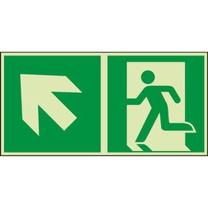 Hinweisschild Abtec ISO 7010 E001+E005 Kunststoff