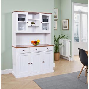 Produktbild für Küchenschrank Inter-Link Westerland, weiß, (BxH) 131 x 191 cm