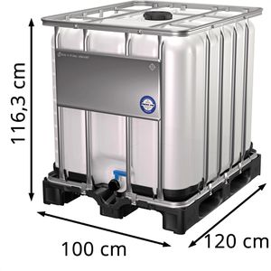 Produktbild für IBC-Container Werit 1000 Liter