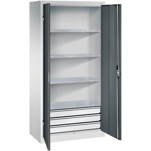 Werkzeugschrank CP-Möbel 08921-503, aus Metall, grau/anthrazit
