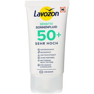 Sonnencreme LAVOZON Face Sensitiv Sonnenfluid