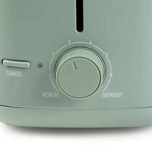 Produktbild für Toaster Domo Wood You DO973T mit 6 Röststufen &amp; Auftaufunktion