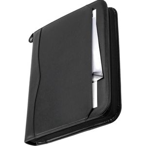 Produktbild für Schreibmappe Alassio 30027, Reggio, schwarz, Kunstleder