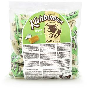 Kuhbonbon Karamellbonbons Vegan Caramel, Weichkaramell, 750g