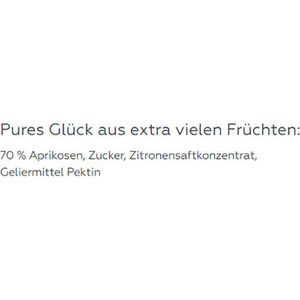 Produktbild für Fruchtaufstrich Glück Aprikose