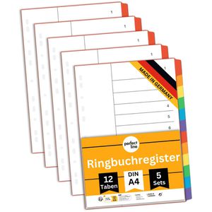 Produktbild für Register perfect-line A4, blanko