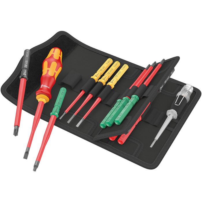 Wera Schraubendreher Kompakt VDE16 extra slim1 TIE, Elektro VDE 