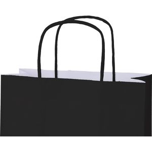Produktbild für Papiertüten Mailmedia schwarz