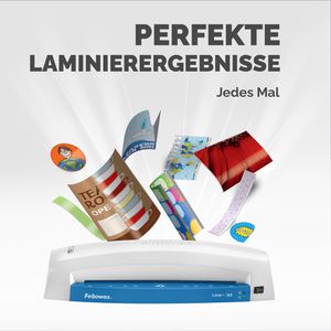 Produktbild für Laminiergerät Fellowes Lunar+ blau, mit 2 Rollen, A3