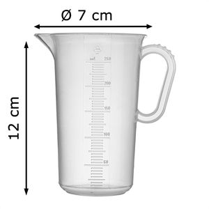Produktbild für Messbecher Contacto 3078/025, aus Kunststoff