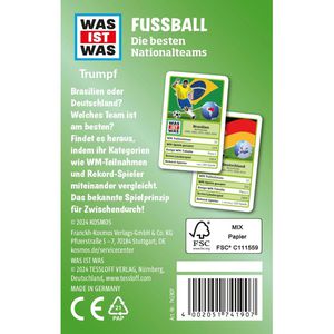 Produktbild für Kartenspiel Kosmos 74190, WAS IST WAS Fussball