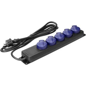 Produktbild für Steckdosenleiste Orno OR-AE-13297, mit 5 m Kabel