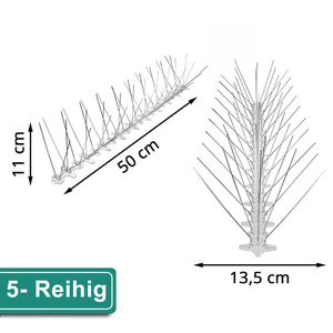Produktbild für Vogelabwehr PRIOstahl Taubenspikes, 5 Meter