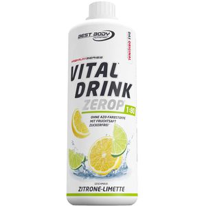 Produktbild für Sirup Best-Body-Nutrition Vital Drink Zitrone, zuckerfrei