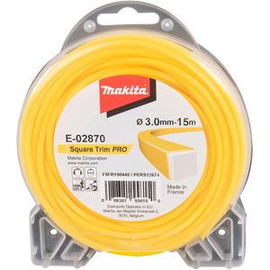 Trimmerfaden Makita E-02870, 4kant, viereckig