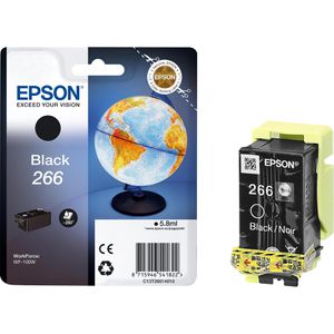 Tinte Epson 266 C13T266140 Globus schwarz