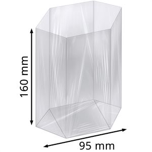 Produktbild für Geschenktüte Folia 480/00 neutral transparent