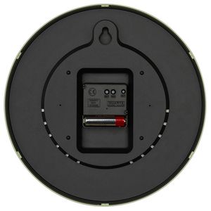 Produktbild für Wanduhr TFA 60.3550.10, Kunststoff, analog, Funkuhr