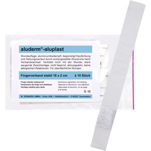Pflaster Söhngen Aluderm Aluplast 1009161, 10 Strips