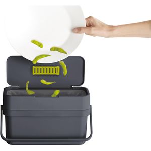 Produktbild für Mülleimer JosephJoseph Compo, graphit