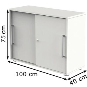 Produktbild für Schiebetürenschrank Kerkmann start up, Holz