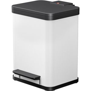 Mülleimer Hailo Öko duo Plus M, weiß