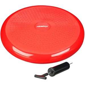 Balance-Kissen Relaxdays mit Luftpumpe