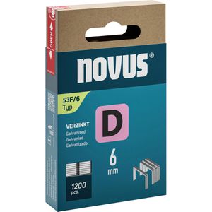 Tackerklammern Novus-Tools 53F/6, 6mm
