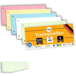 Produktbild für Trennstreifen perfect-line Trapez, farbig sortiert