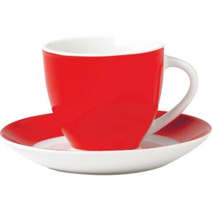 Produktbild für Kaffeetassen Van-Well Vario rot, 200ml