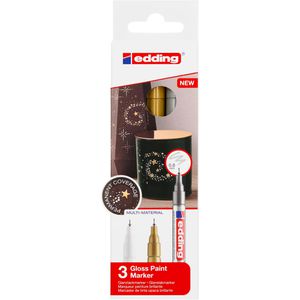 Produktbild für Lackmarker Edding 780 metallic