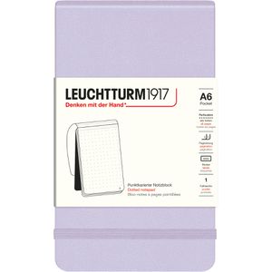 Produktbild für Notizblock Leuchtturm1917 Pocket Lilac, 368162, lila, A6