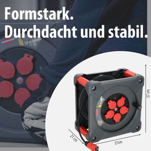 Produktbild für Kabeltrommel Brennenstuhl Professional KA5100, 50m