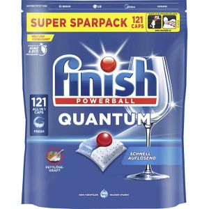 Spülmaschinentabs finish Quantum Powerball, All in 1