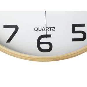 Produktbild für Wanduhr Unilux Baltic, Holz, Kunststoff, analog, Quarzuhr