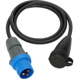 CEE-Adapter Brennenstuhl Camping schwarz 1133920025, 1,5 m