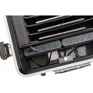 Produktbild für Tabletwagen Parat Paraproject Case TC10, schwarz