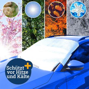 Produktbild für Frontscheibenabdeckung Filmer 37104, mit Einklemmlaschen