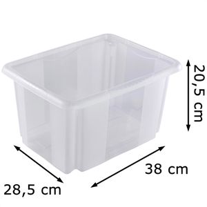 Produktbild für Aufbewahrungsbox Keeeper Emil, 15 Liter