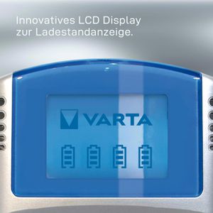 Produktbild für Akku-Ladegerät Varta LCD Charger 57070