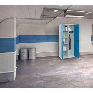 Produktbild für Mehrzweckschrank CP-Möbel Classic Plus abschließbar, lichtblau