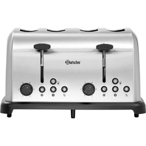 Produktbild für Toaster Bartscher TBRB40, mit 6 Röststufen &amp; Auftaufunktion