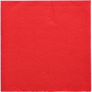 Produktbild für Servietten Papstar 89616, Daily Collection, rot