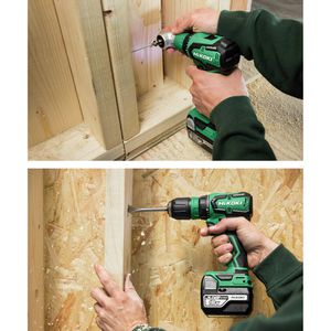 Produktbild für Akku-Bohrschrauber HiKOKI DS18DDQWRZ