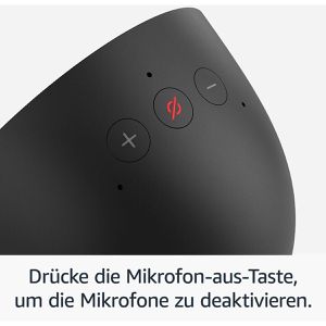 Produktbild für Wecker Amazon Echo Spot 2024 blau, digital