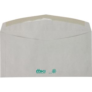 Produktbild für Briefumschläge ÖKI Recycling grau, C6/5